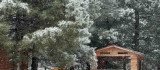 Elazığ'a mevsimin ilk karı düştü