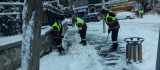 Elazığ Belediyesinin kar mesaisi