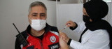 Elazığ'da  UMKE personeli Covid-19 aşısı oldu