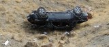 Elazığ'da araç şarampole uçtu: 1 yaralı
