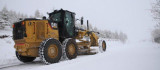 Elazığ'da kar nedeniyle 11 köy yolu ulaşıma kapandı
