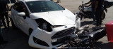 Elazığ'da otomobilin çarptığı motosiklet sürücüsü ağır yaralandı