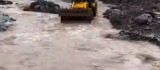 Elazığ'da şiddetli yağışlar köy yollarına zarar verdi