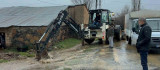 Elazığ'da su taşkınlarına karşı ekipler çalışma başlattı