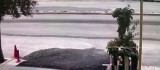 Elazığ'daki feci kaza güvenlik kameralarına yansıdı