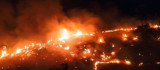 Elazığ'daki örtü yangını rüzgarın etkisiyle yeniden alevlendi