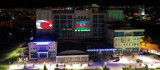 Elazığ'dan Azerbaycan'a bayraklı kardeşlik mesajı